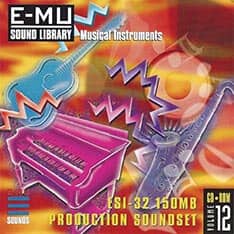 E-MU - Classic Series Vol. 12 - ESI-32 150MB Production Soundset