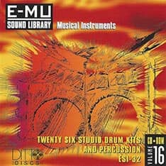 E-MU - Classic Series Vol. 16 - 26 Studio Drum Kits And Percussion