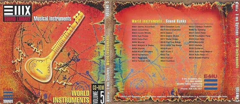 E-MU - Classic Series Vol. 05 - World Instruments