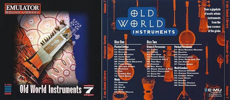 E-MU - Producer Series Vol. 7 - Old World Instruments