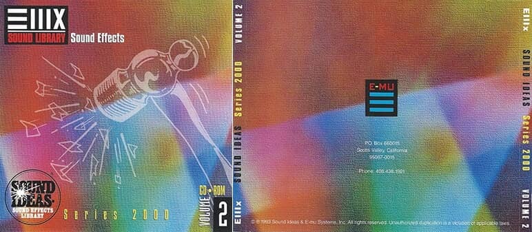 E-MU - Series 2000 Sound Ideas Sound Effect Vol. 2
