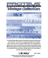 E-MU Vintage Collection Expansion ROM