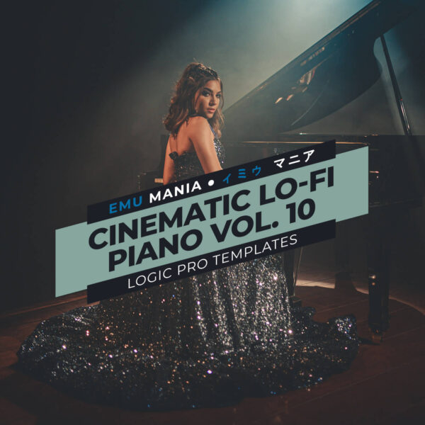 Cinematic LoFi Piano Vol. 10 Logic Pro Templates