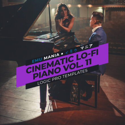 Cinematic LoFi Piano Vol. 11 Logic Pro Templates