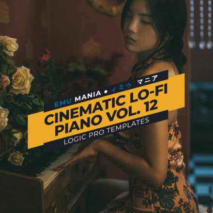 Cinematic LoFi Piano Vol. 12 Logic Pro Templates