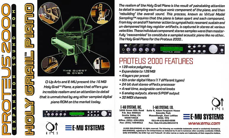 E Mu Holy Grail Piano Expansion Sound Rom Emu Mania