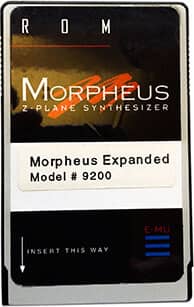 E-MU Morpheus Expanded ROM Card