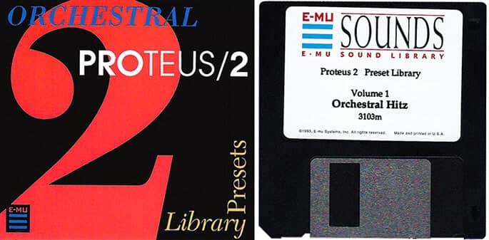 E-MU Proteus 2 Preset Library Vol. 1 Orchestral Hitz