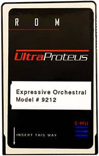 E-MU UltraProteus Expressive Orchestral ROM Card