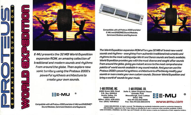 E-MU World Expedition Covers